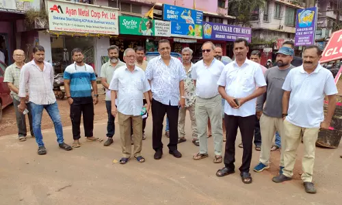 GOA: क्वीनी नगर के स्थानीय लोगों को राहत, सड़क संपर्क बहाल GOA: क्वीनी नगर के स्थानीय लोगों को राहत, सड़क संपर्क बहाल