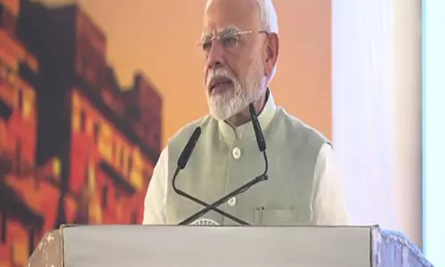 PM Modi ने काशी को शहरी विकास का आदर्श शहर बनाने का सपना दोहराया PM Modi ने काशी को शहरी विकास का आदर्श शहर बनाने का सपना दोहराया