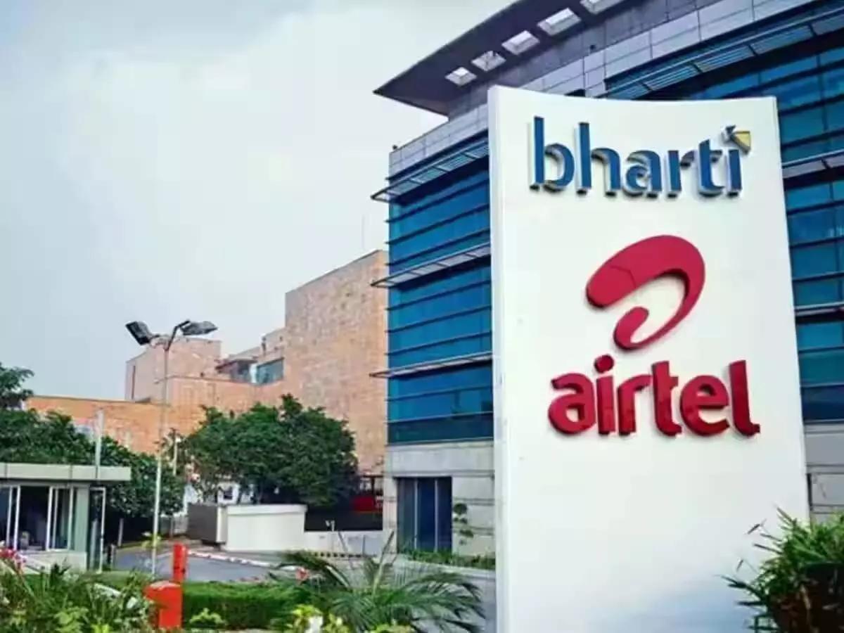 Bharti Airtel के शेयर में -1.49% की गिरावट