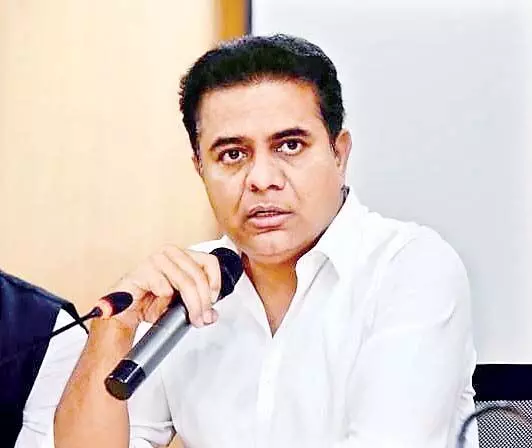 KTR ने किसानों की कर्ज माफी पर कांग्रेस सरकार के पोस्ट की आलोचना की