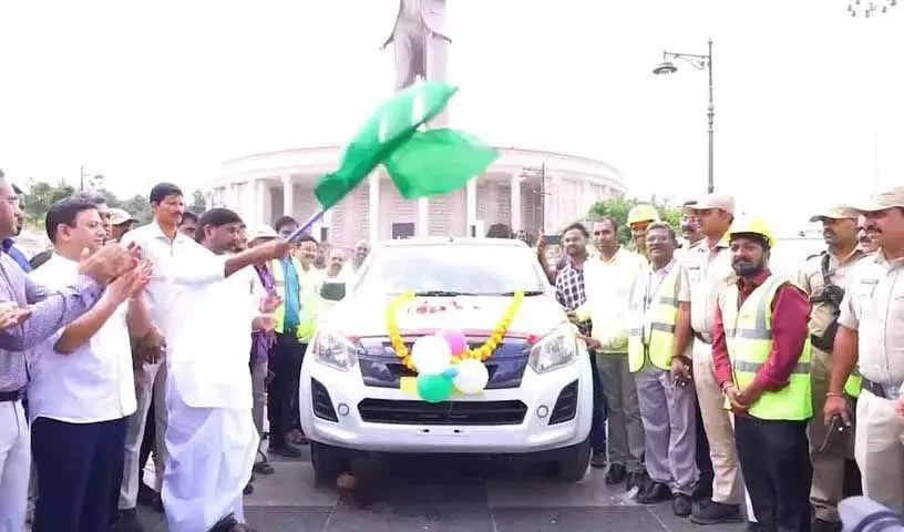 ग्रेटर Hyderabad में बिजली की त्वरित बहाली के लिए विशेष वाहन रवाना किए गए