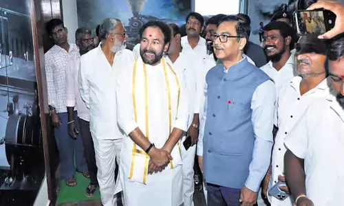 Telangana: एमएमटीएस को यादगिरिगुट्टा तक बढ़ाया जाएगा: केंद्रीय मंत्री किशन Telangana: एमएमटीएस को यादगिरिगुट्टा तक बढ़ाया जाएगा: केंद्रीय मंत्री किशन