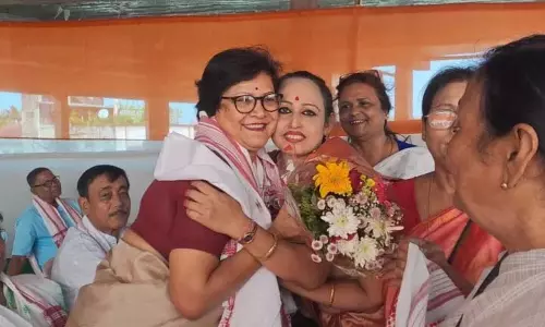 असम: AGP छोड़कर नई जिला महिला कांग्रेस अध्यक्ष बनी असम: AGP छोड़कर नई जिला महिला कांग्रेस अध्यक्ष बनी