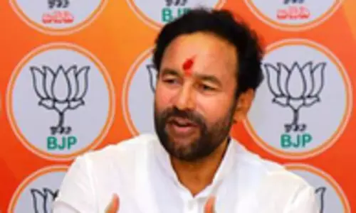 Telangana: किशन ने मूर्ति अपवित्रीकरण पर सीएम रेवंत पर ‘निष्क्रियता’ का आरोप लगाया Telangana: किशन ने मूर्ति अपवित्रीकरण पर सीएम रेवंत पर ‘निष्क्रियता’ का आरोप लगाया