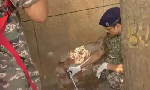 दिल्ली सीआरपीएफ स्कूल विस्फोट जांच: CCTV फुटेज में घटनास्थल के पास सफेद टी-शर्ट में संदिग्ध दिखाई दिया