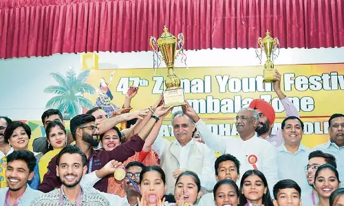 Haryana :  एसडी कॉलेज ने जोनल यूथ फेस्टिवल की ओवरऑल ट्रॉफी जीती