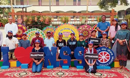 Haryana : राष्ट्रीय एकता शिविर में 200 एनएसएस स्वयंसेवक भाग लेंगे Haryana : राष्ट्रीय एकता शिविर में 200 एनएसएस स्वयंसेवक भाग लेंगे