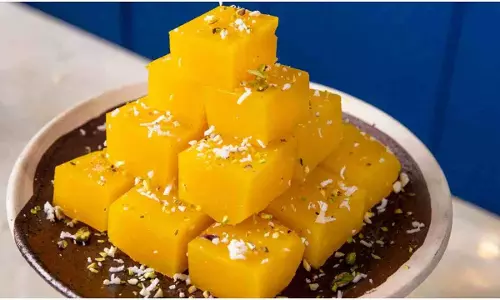 Pineapple बर्फी की रेसिपी Pineapple बर्फी की रेसिपी