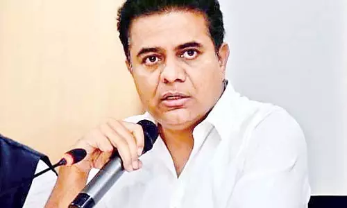 KTR ने किसानों की कर्ज माफी पर कांग्रेस सरकार के पोस्ट की आलोचना की