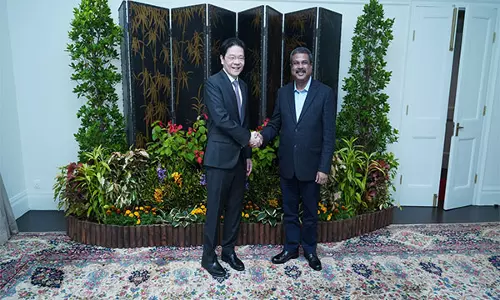 धर्मेंद्र प्रधान ने Singapore के प्रधानमंत्री से मुलाकात की, शिक्षा क्षेत्र में सहयोग बढ़ाने पर चर्चा की