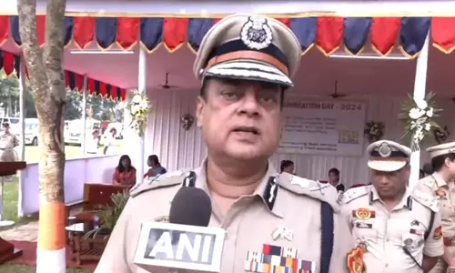 Agartala में पुलिस स्मृति दिवस,  देश भर में 35,000 पुलिस कर्मियों के बलिदान का सम्मान किया गया।