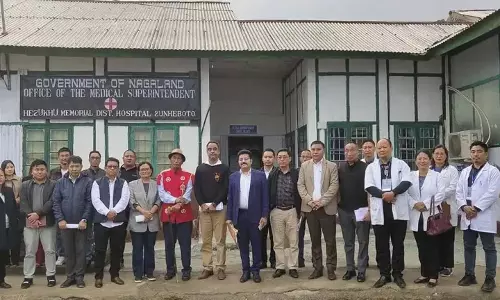 Nagaland : स्वास्थ्य एवं परिवार कल्याण आयुक्त ने डीएच जुन्हेबोटो पर काम का निरीक्षण किया Nagaland : स्वास्थ्य एवं परिवार कल्याण आयुक्त ने डीएच जुन्हेबोटो पर काम का निरीक्षण किया