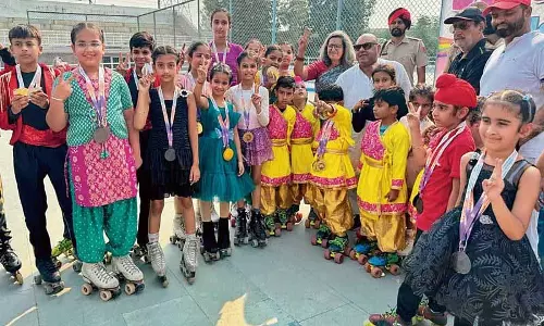 Punjab रोलर स्केटिंग चैंपियनशिप का समापन