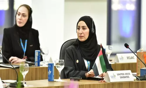 UAE ने जी-20 महिला सशक्तिकरण कार्य समूह की मंत्रिस्तरीय बैठक में भाग लिया UAE ने जी-20 महिला सशक्तिकरण कार्य समूह की मंत्रिस्तरीय बैठक में भाग लिया