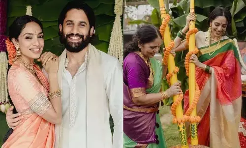 Naga Chaitanya, शोभिता धुलिपाला की शादी से पहले के कार्यक्रम शुरू हो गए Naga Chaitanya, शोभिता धुलिपाला की शादी से पहले के कार्यक्रम शुरू हो गए