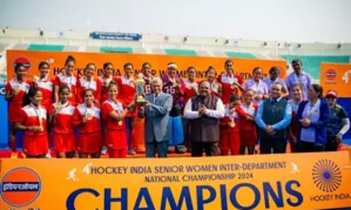 सीनियर महिला इंटर-डिपार्टमेंट हॉकी : रेलवे ने इंडियन ऑयल पर जीत के साथ जीता खिताब