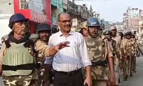 दीपावली, छठ पूजा को देखते हुए अलर्ट मोड पर आई महराजगंज की पुलिस
