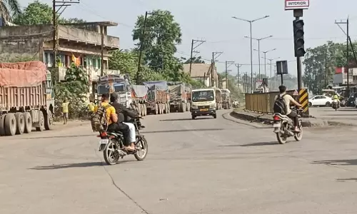 नेशनल हाईवे ब्लैक स्पॉट की ओर प्रशासन का उदासीन रवैया