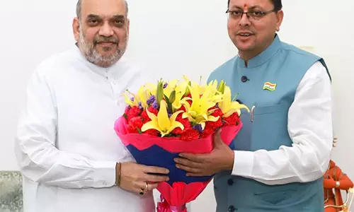 Amit Shah 60 साल के हुए, सीएम धामी ने दी जन्मदिन की शुभकामनाएं Amit Shah 60 साल के हुए, सीएम धामी ने दी जन्मदिन की शुभकामनाएं