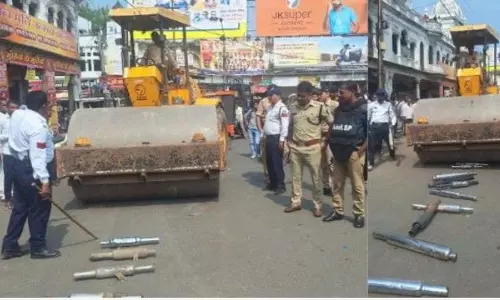 Sehore : पटाखे की आवाज निकालने वाले वाहनों पर पुलिस का अभियान शुरू