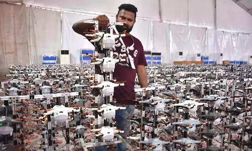 AP को ड्रोन कैपिटल बनाने का लक्ष्य AP को ड्रोन कैपिटल बनाने का लक्ष्य