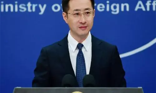 China ने एलएसी पर गश्त समझौते पर कहा- समाधान लागू करने के लिए भारत के साथ मिलकर काम करेंगे