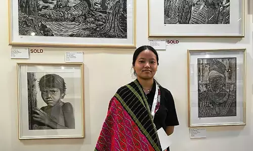 Arunachal  : लाइब्रेरी स्वयंसेवकों की कलाकृतियों को अरुणाचल प्रदेश के लिए मान्यता मिली