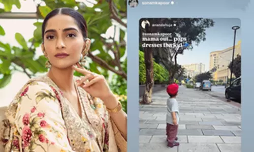 Sonam Kapoor ने बताया, कैसे ‘पॉप’ आनंद ‘बच्चे’ को ‘ड्रेस’ करते हैं