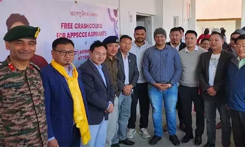 Arunachal : तवांग में एपीपीएससीसीई उम्मीदवारों के लिए