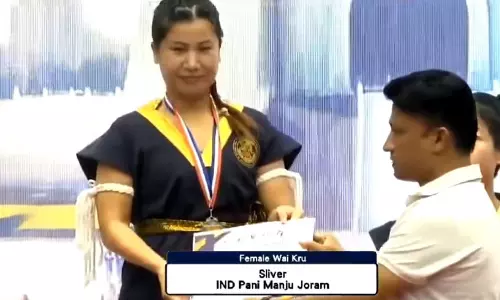 Arunachal के एथलीटों ने एशियाई मय थाई कप में दोहरे पदक जीतकर इतिहास रच दिया