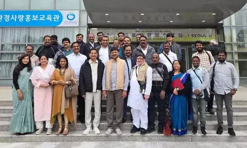 कांग्रेस MLC ने सरकारी प्रतिनिधिमंडल की सियोल यात्रा पर सवाल उठाए