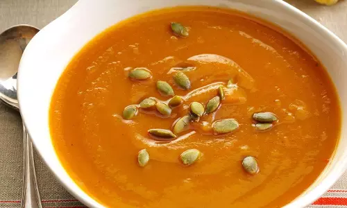 Spicy Sweet शकरकंद सूप रेसिपी
