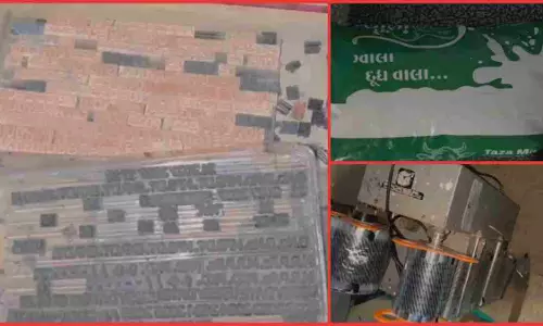 Amreli में पकड़ा गया नकली दूध बेचने का आरोपी
