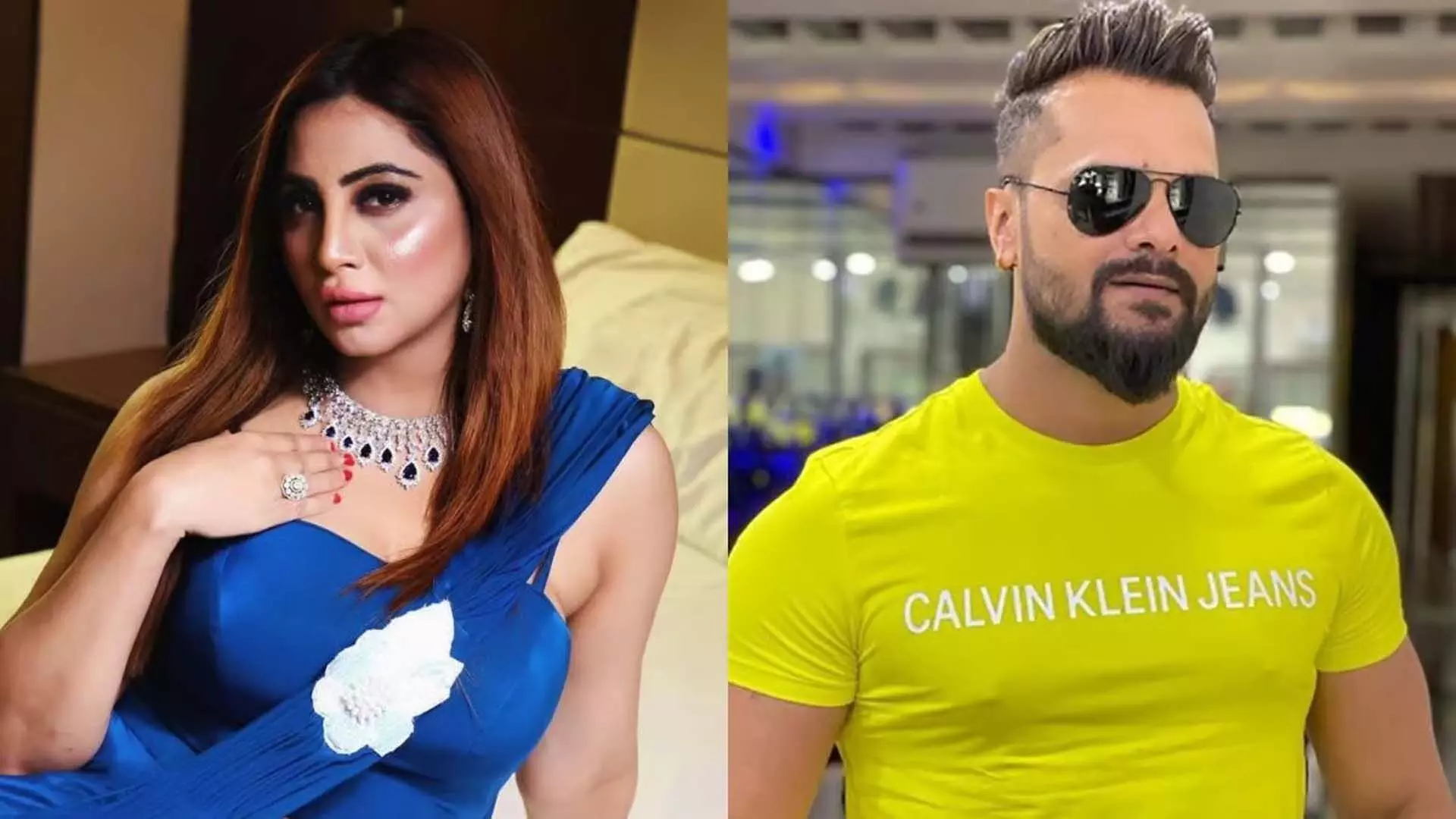 Arshi Khan ने अभिनेता खेसारी लाल यादव पर फिल्म के पोस्टर से हटाने का आरोप लगाया