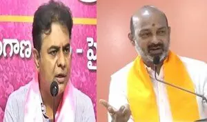 KTR ने बंडी संजय को अपमानजनक टिप्पणी के लिए कानूनी नोटिस भेजा