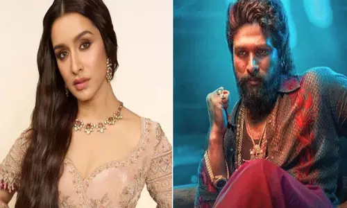 अल्लू अर्जुन के पुष्पा 2 गाने के लिए श्रद्धा कपूर से बातचीत चल रही