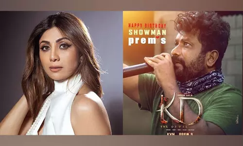 Shilpa Shetty ने केडी-द डेविल के निर्देशक प्रेम को उनके जन्मदिन पर शुभकामनाएं दीं