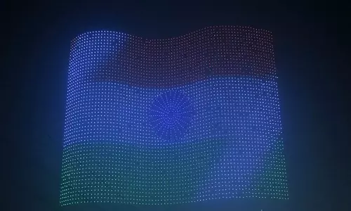Andhra : ड्रोन शो ने पांच विश्व रिकॉर्ड बनाए, सीएम नायडू ने आयोजकों की प्रशंसा की Andhra : ड्रोन शो ने पांच विश्व रिकॉर्ड बनाए, सीएम नायडू ने आयोजकों की प्रशंसा की
