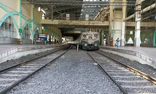 वेलाचेरी रेलवे स्टेशन पर बम की धमकी के बाद सुरक्षा जांच शुरू
