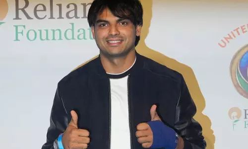 Olympic champion Neeraj चोपड़ा को लगता बॉलीवुड अभिनेता बायोपिक में किरदार निभा सकते Olympic champion Neeraj चोपड़ा को लगता बॉलीवुड अभिनेता बायोपिक में किरदार निभा सकते