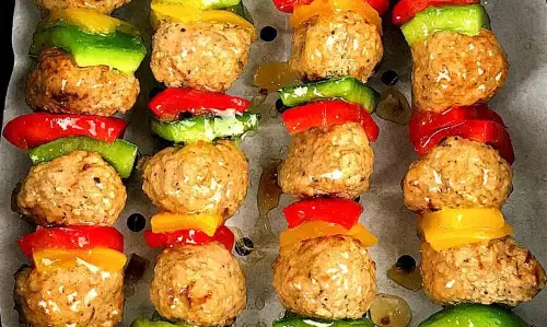 Air-Fryer Meatball कबाब रेसिपी