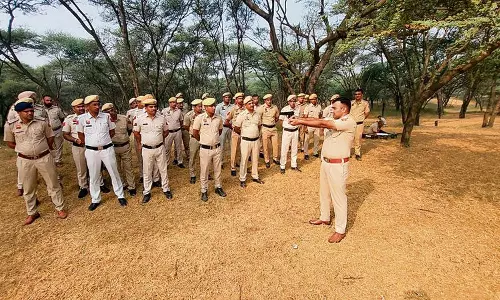 Haryana : पुलिस कर्मियों को उन्नत हथियार प्रशिक्षण दिया गया Haryana : पुलिस कर्मियों को उन्नत हथियार प्रशिक्षण दिया गया