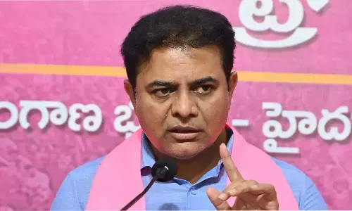 KTR ने फोन टैपिंग और ड्रग संबंधी टिप्पणियों को लेकर बांदी को कानूनी नोटिस जारी किया
