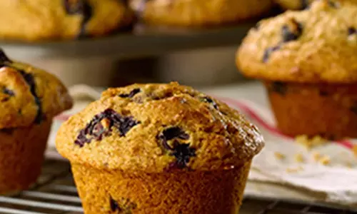 Blueberry चोकर मफिन रेसिपी