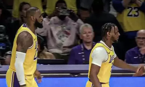 NBA इतिहास! लेब्रोन और ब्रॉनी जेम्स एक साथ खेलने वाले पहले पिता-पुत्र बने, VIDEO...