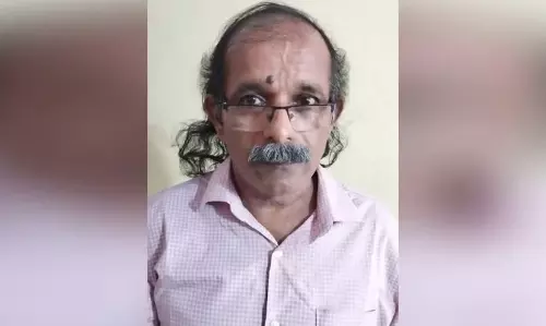 KERALA : 2022 से आध्यात्मिक गुरु के रूप में छिपा हुआ चिटफंड धोखेबाज घर लौटने पर गिरफ्तार KERALA : 2022 से आध्यात्मिक गुरु के रूप में छिपा हुआ चिटफंड धोखेबाज घर लौटने पर गिरफ्तार