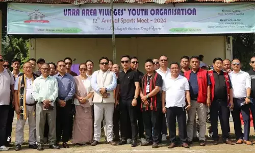 नागालैंड: UWYO की 12वीं वार्षिक खेल प्रतियोगिता शुरू हुई