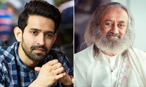 Vikrant Massey got the role of Sri Sri Ravishankar Vikrant Massey got the role of Sri Sri Ravishankar