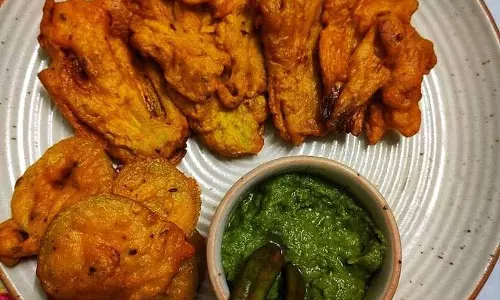 Pumpkin फूल पकौड़ा रेसिपी