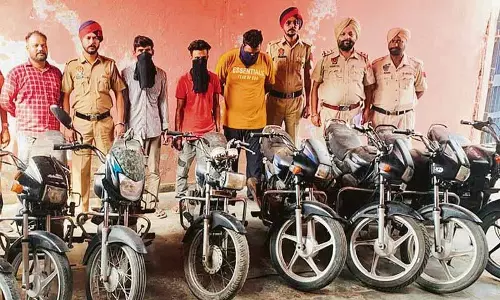 Jalandhar: वाहन चोर गिरोह का भंडाफोड़, 3 गिरफ्तार